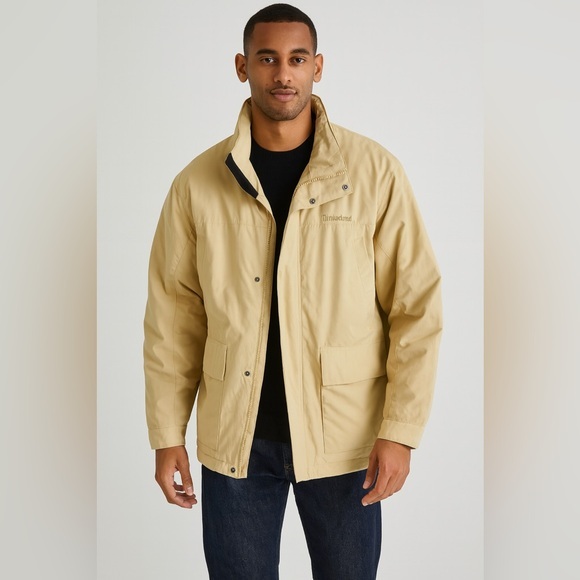 🧥 Timberland Heavyweight Beige Jacket Size L